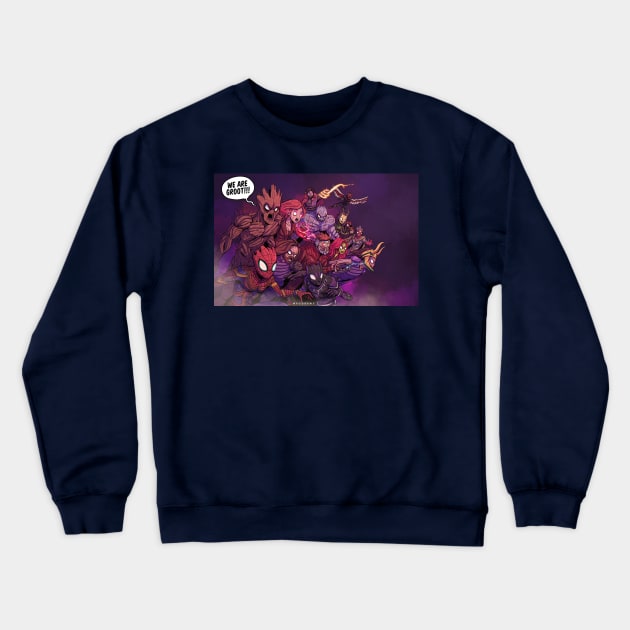 Grootvengers Crewneck Sweatshirt by Maodraws